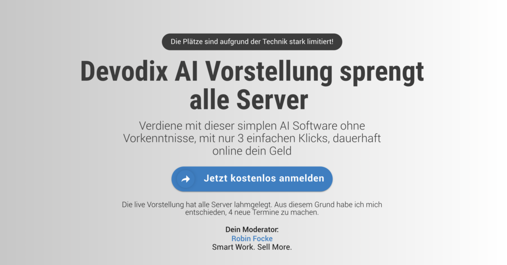Devodix AI Robin Focke Erfahrungen und Test